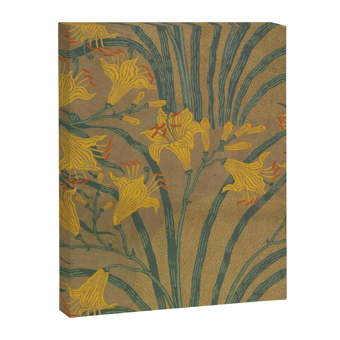 Day Lilies II by Walter Crane Canvas Print Gallery Image 1