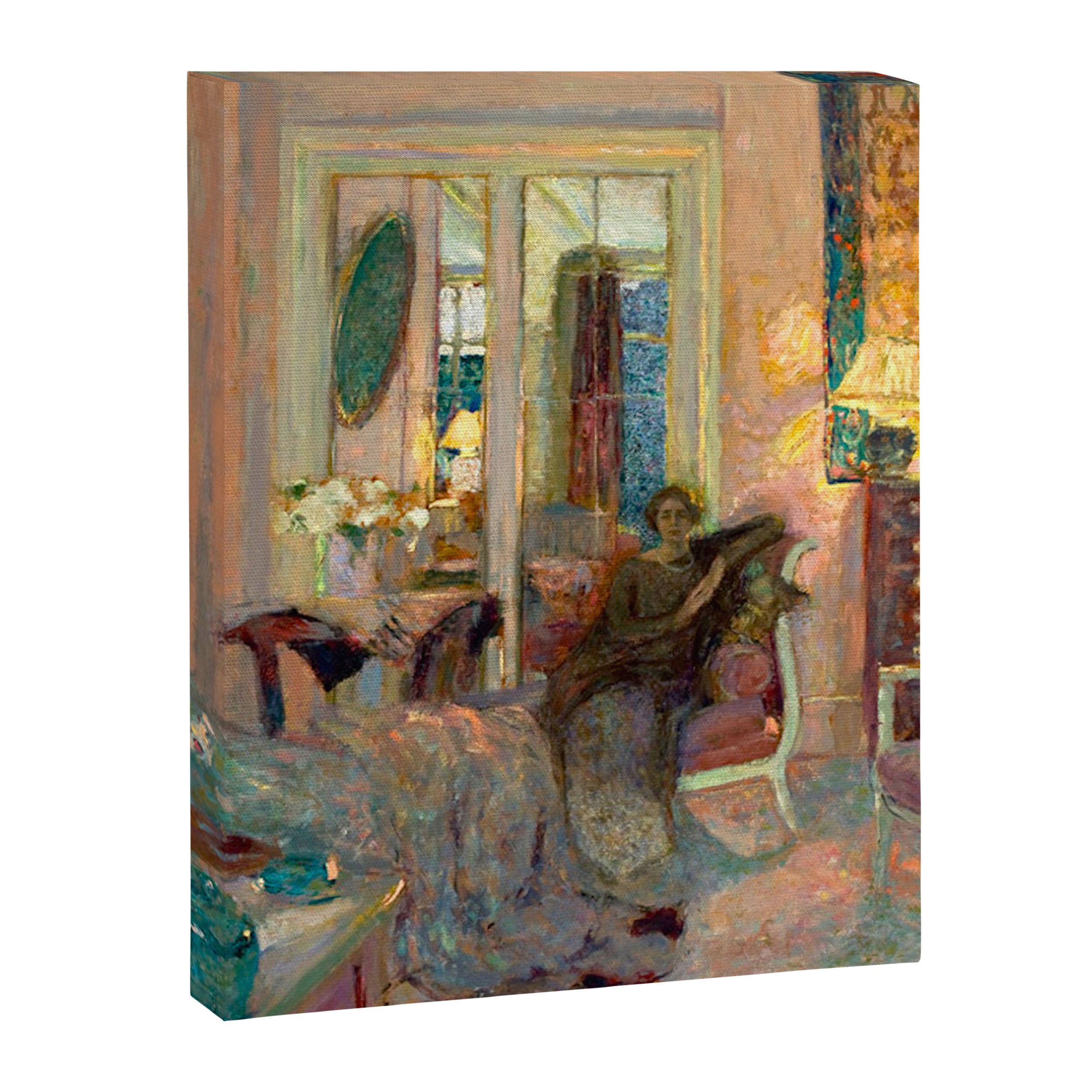 Edouard Vuillard Portrait of Princess Bibesco  Canvas Print Gallery Image 6
