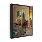 Edouard Vuillard Portrait of Princess Bibesco  Framed Canvas Print Gallery Image 2