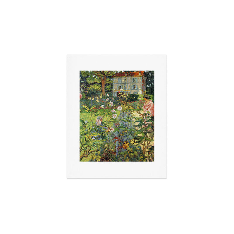 Edouard Vuillard The Garden at Vaucresson Art Print Gallery Image 1