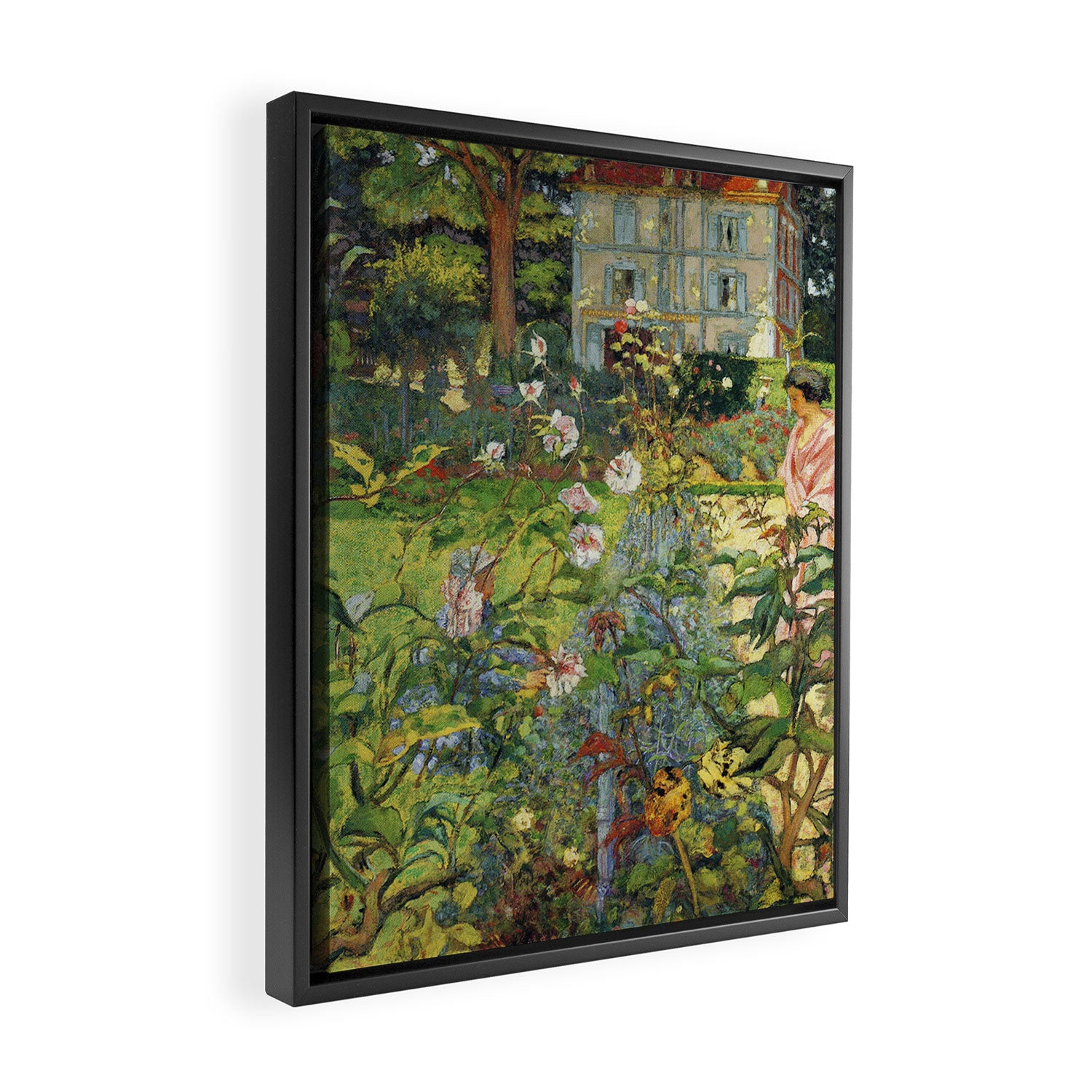 Edouard Vuillard The Garden at Vaucresson Framed Canvas Print Gallery Image 2