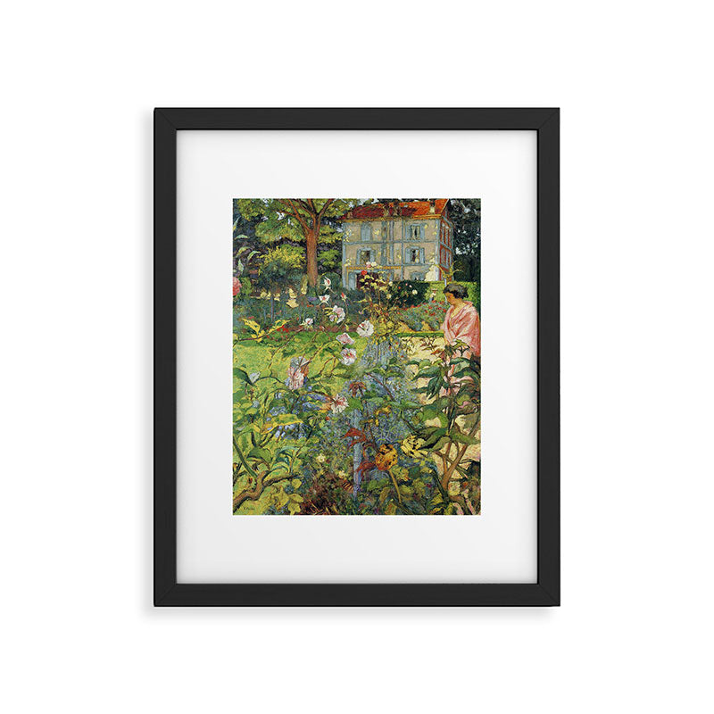 Edouard Vuillard The Garden at Vaucresson Framed Art Print Gallery Image 4