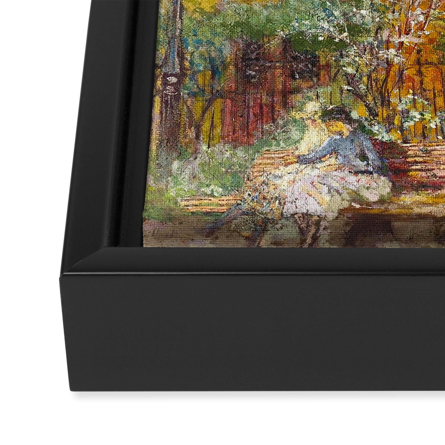 Edouard Vuillard The Square Framed Canvas Print Gallery Image 3