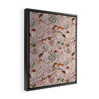 Enchanted Magical Midnight Forest Animals Blush III Framed Canvas Print Gallery Image 2