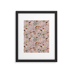 Enchanted Magical Midnight Forest Animals Blush III Framed Art Print Gallery Image 6