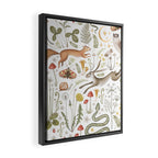 Enchanted Magical Midnight Forest V Framed Canvas Print Gallery Image 2