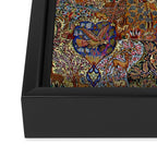 Enchanting Antique Nature Kashmar  Framed Canvas Print Gallery Image 3