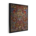 Enchanting Antique Nature Kashmar  Framed Canvas Print Gallery Image 2