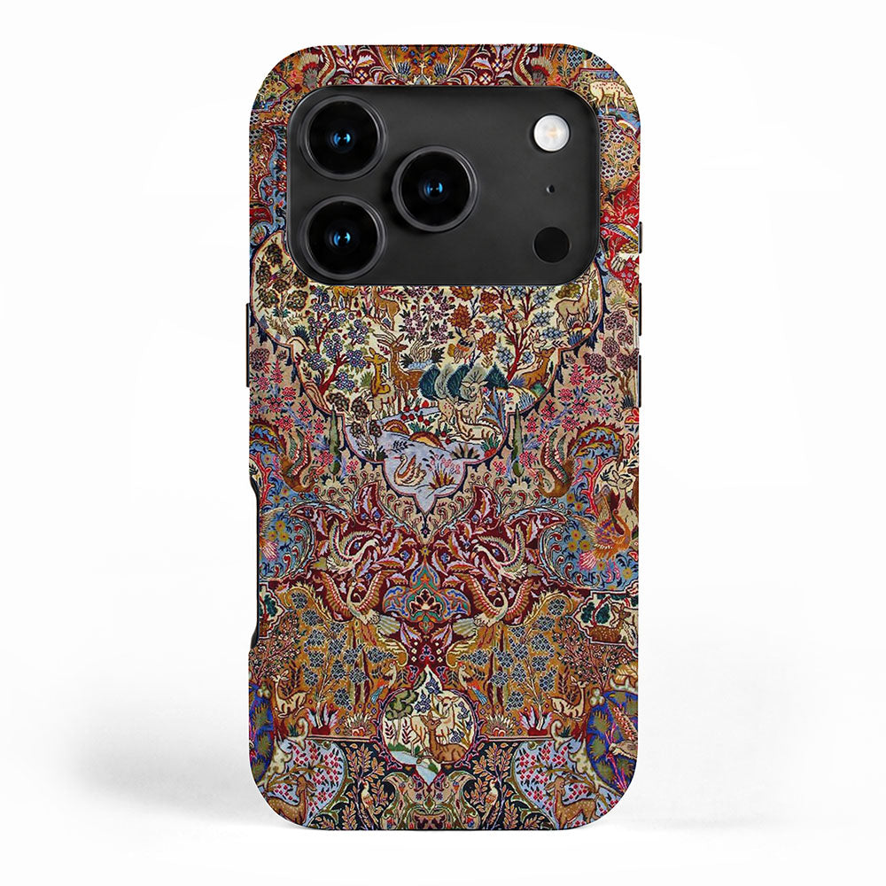 Enchanting Antique Nature Kashmar  iPhone Case Gallery Image 1