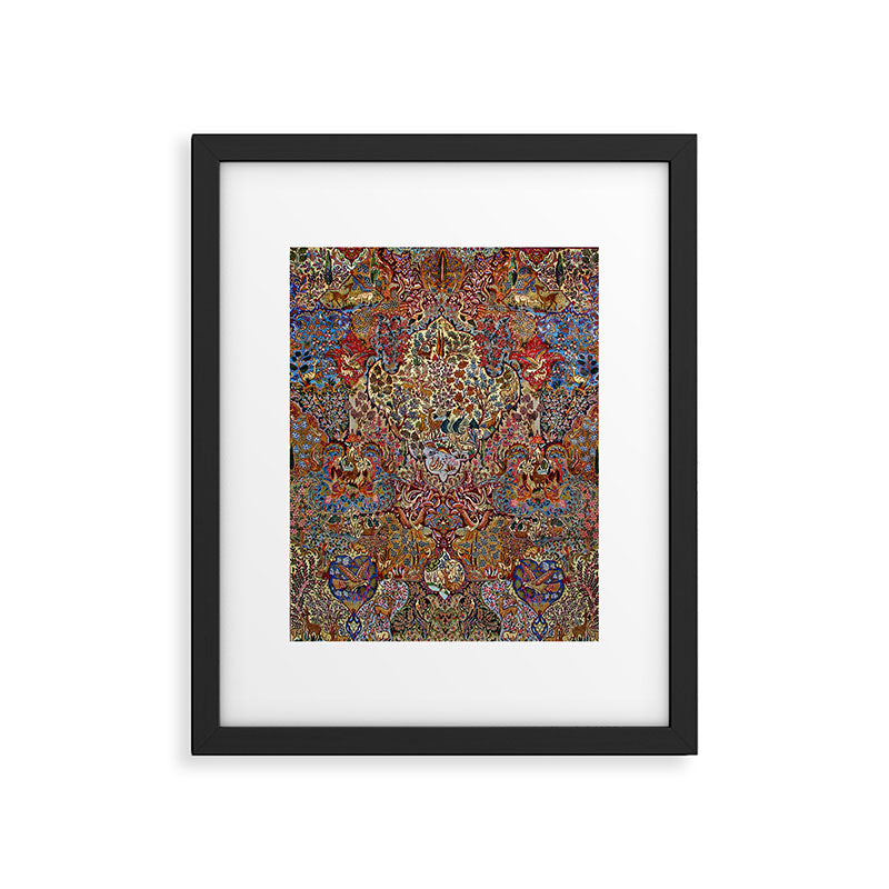 Enchanting Antique Nature Kashmar  Framed Art Print Gallery Image 5