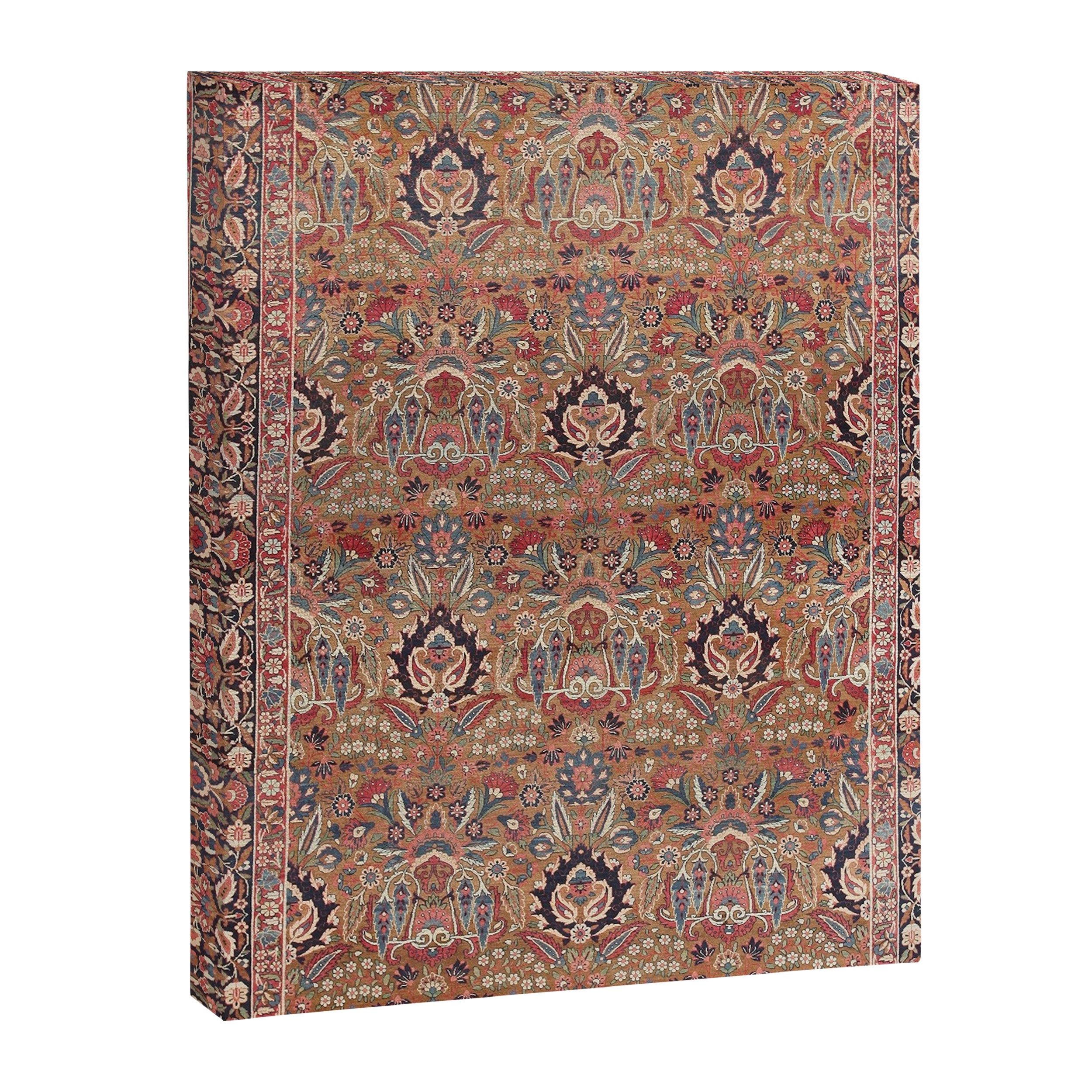 Enchanting Antique Persian Dusky Rose Canvas Print Gallery Image 6