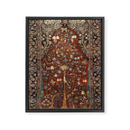 Exquisite Antique Persian Kashan  Framed Canvas Print Gallery Image 6