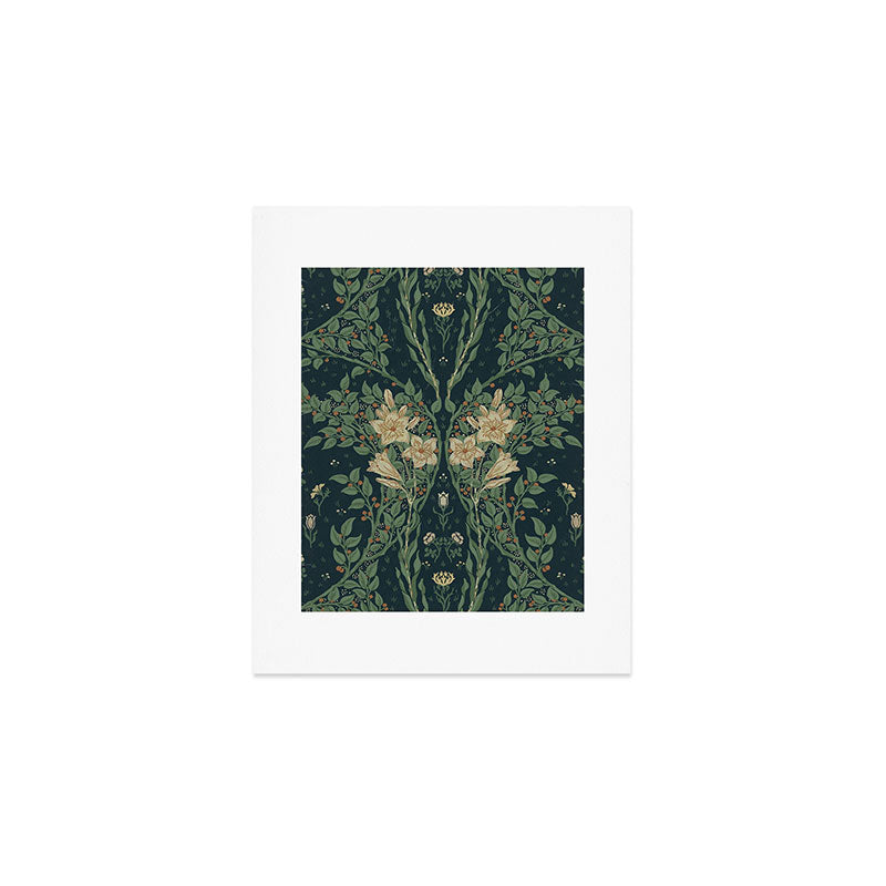 Francesca Floral by Walter Crane Art Print Gallery Image 1