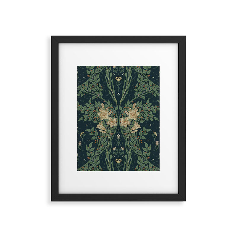 Francesca Floral by Walter Crane Framed Art Print Gallery Image 5