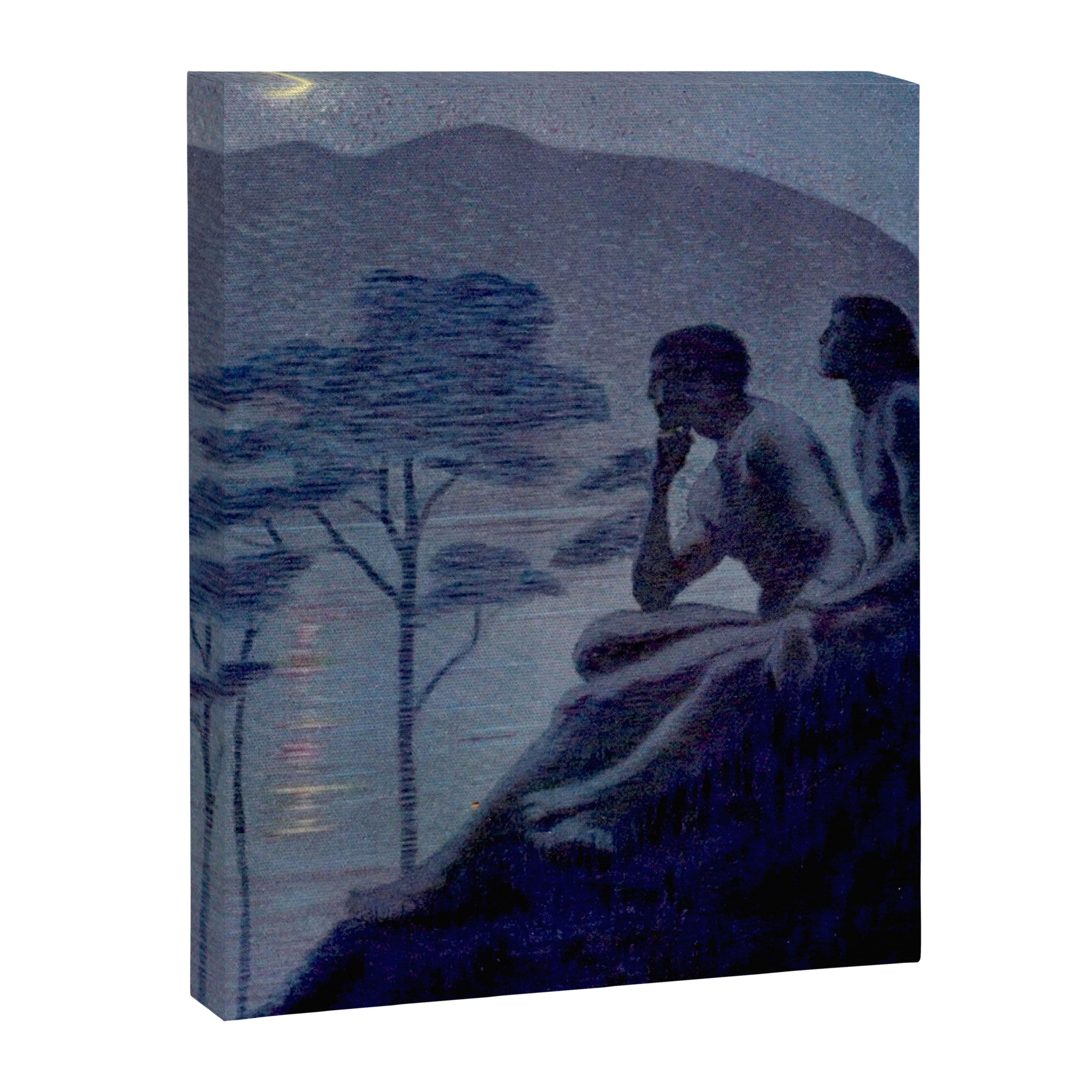 "Give me nights perfectly quiet...and I looking up at the stars" Leaves of Grass by Margaret Cook Canvas Print Gallery Image 6