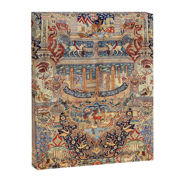 Golden City Antique Persian Kashmar Canvas Print Gallery Image 1