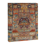 Golden Nature Antique Persian Kashmar Canvas Print Gallery Image 6