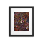 Gothic Floral Antique Textile Design 1788 William Kilburn Framed Art Print Gallery Image 5