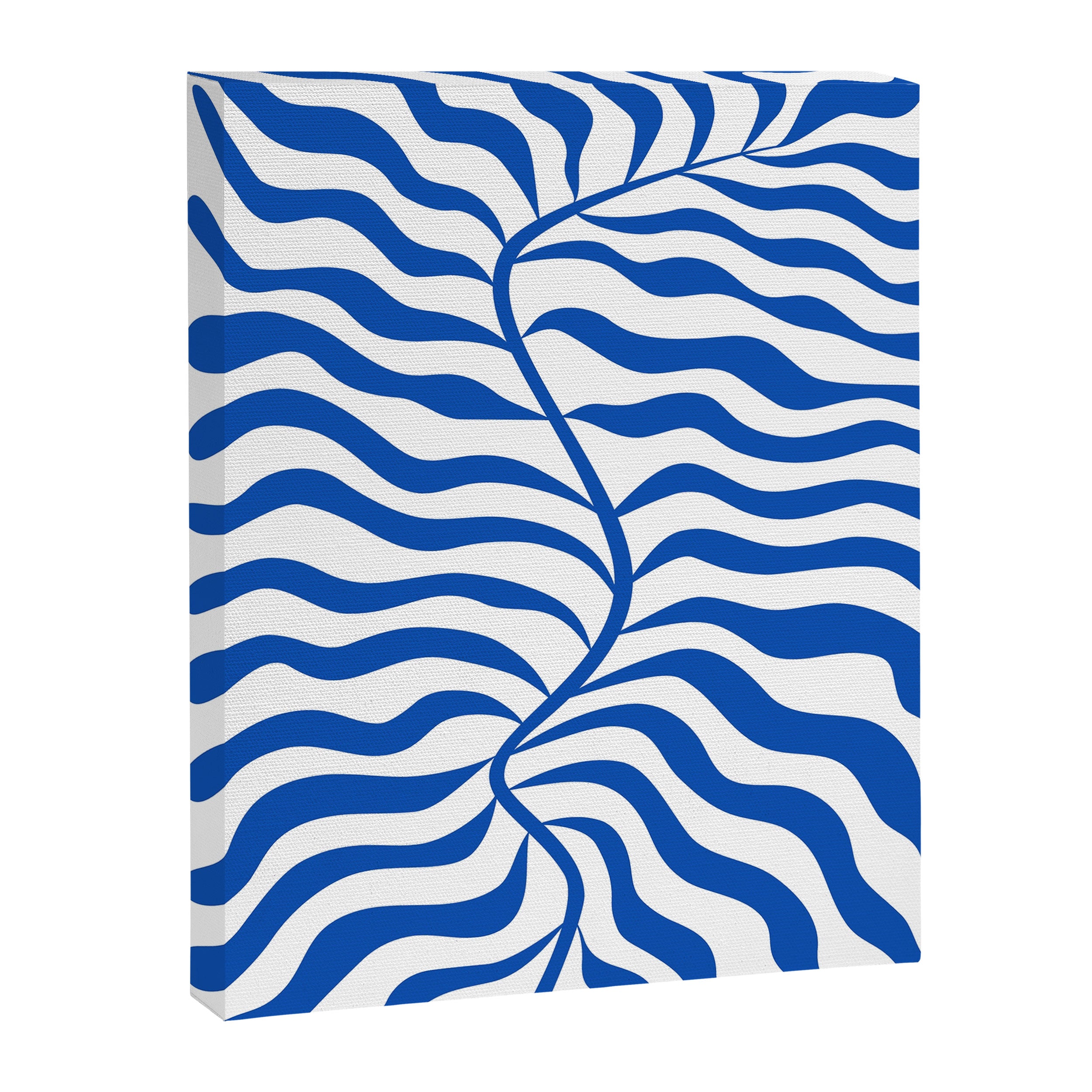 Henri Matisse Abstract Cobalt Leaf Art Canvas Print Gallery Image 6