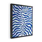 Henri Matisse Abstract Cobalt Leaf Art Framed Canvas Print Gallery Image 2