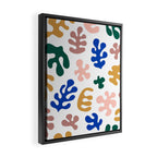 Henri Matisse Abstract Colorful Summer Cut Outs Art Pattern Framed Canvas Print Gallery Image 2