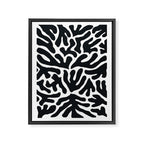 Henri Matisse Abstract Leaf Pattern Framed Canvas Print Gallery Image 6