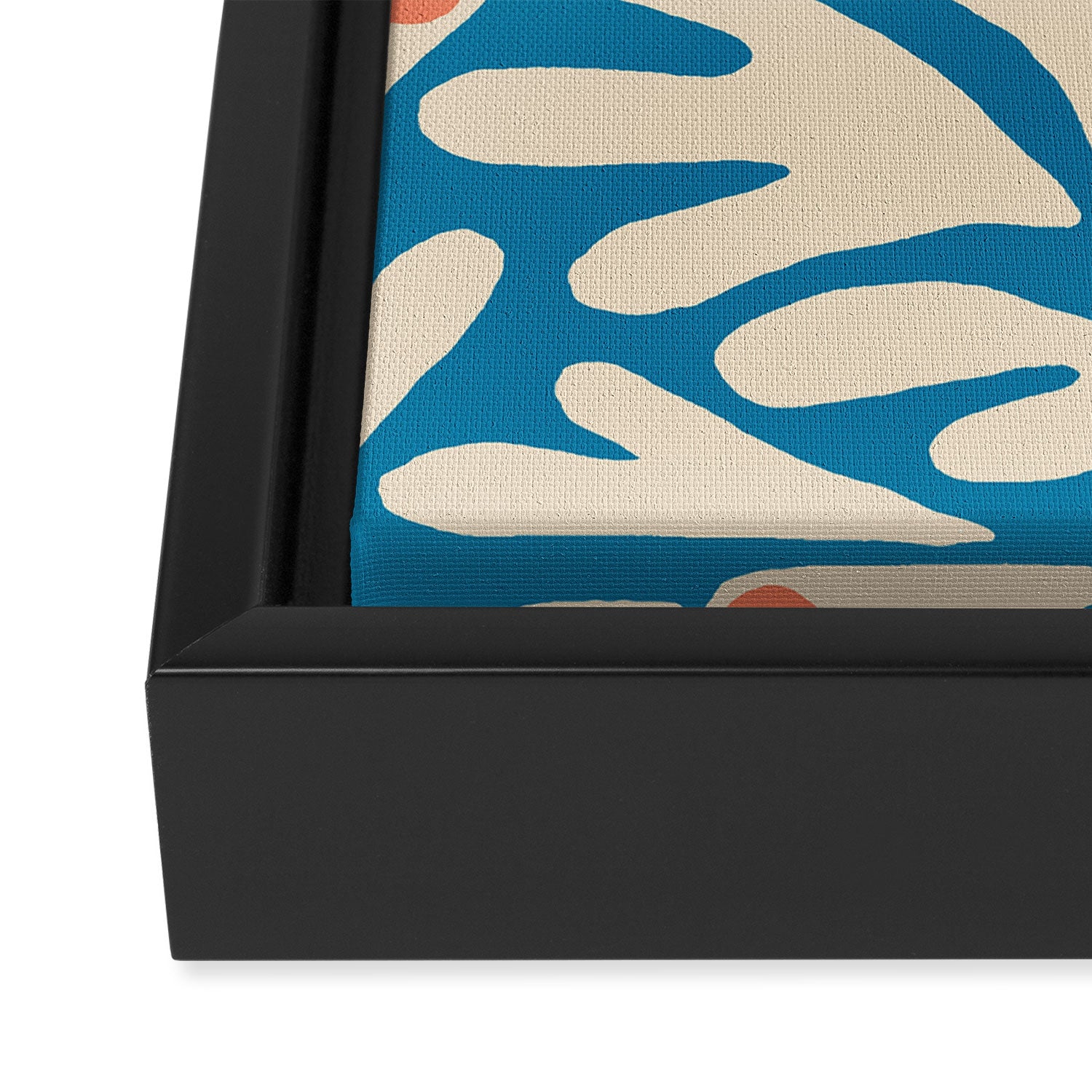 Henri Matisse Abstract Tropical Cut Out Pattern Framed Canvas Print Gallery Image 3