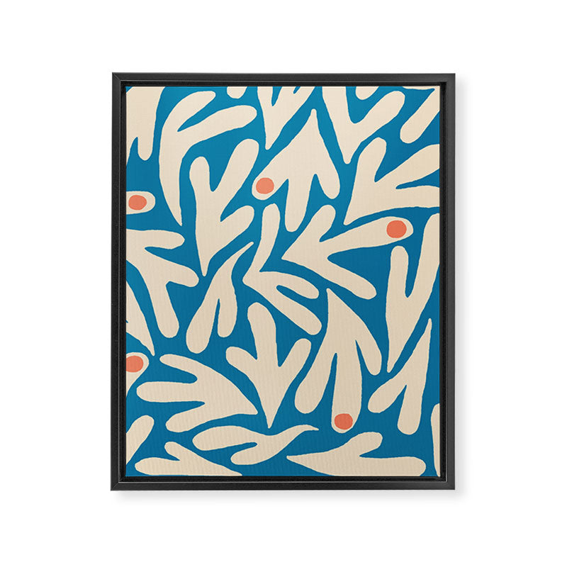 Henri Matisse Abstract Tropical Cut Out Pattern Framed Canvas Print Gallery Image 8