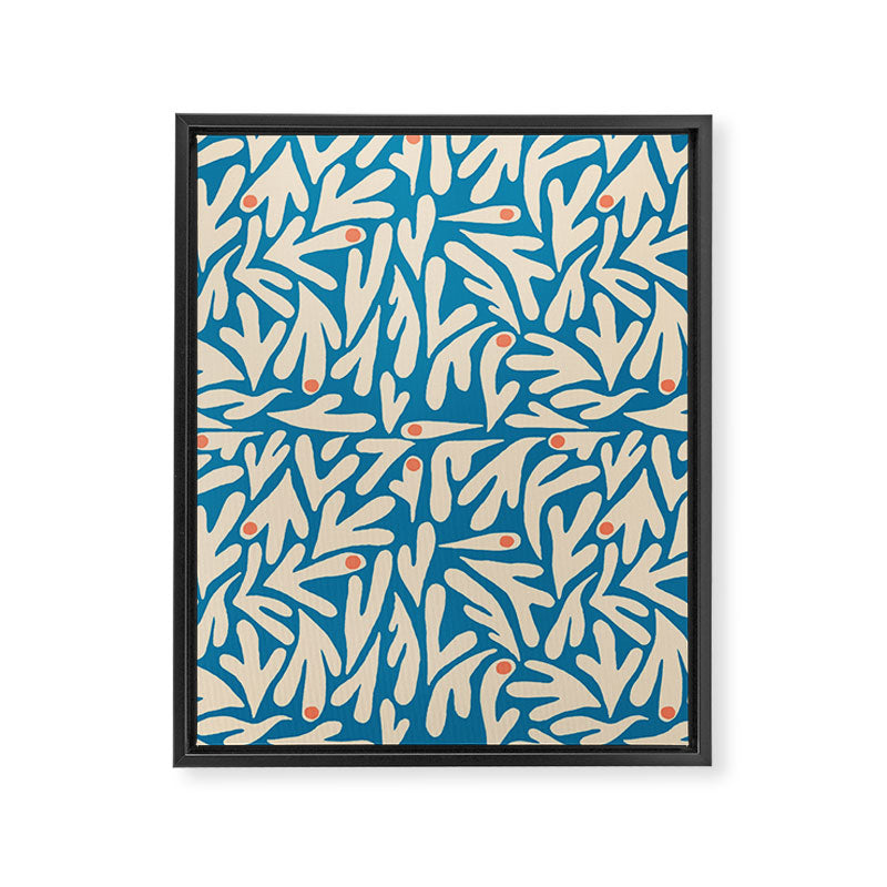 Henri Matisse Abstract Tropical Cut Out Pattern II Framed Canvas Print Gallery Image 8