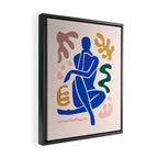 Henri Matisse Art Print 'Blue Nude' - Abstract Female Figure Cut Outs Artwork Framed Canvas Print Gallery Image 2