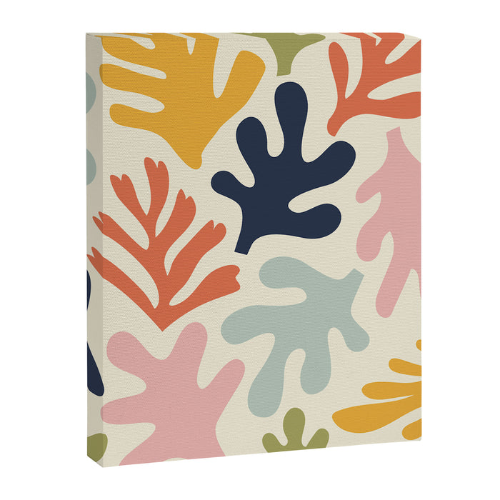 Henri Matisse Colorful Tropical Cut Outs Pattern  Canvas Print Gallery Image 1