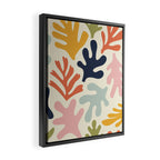 Henri Matisse Colorful Tropical Cut Outs Pattern  Framed Canvas Print Gallery Image 2