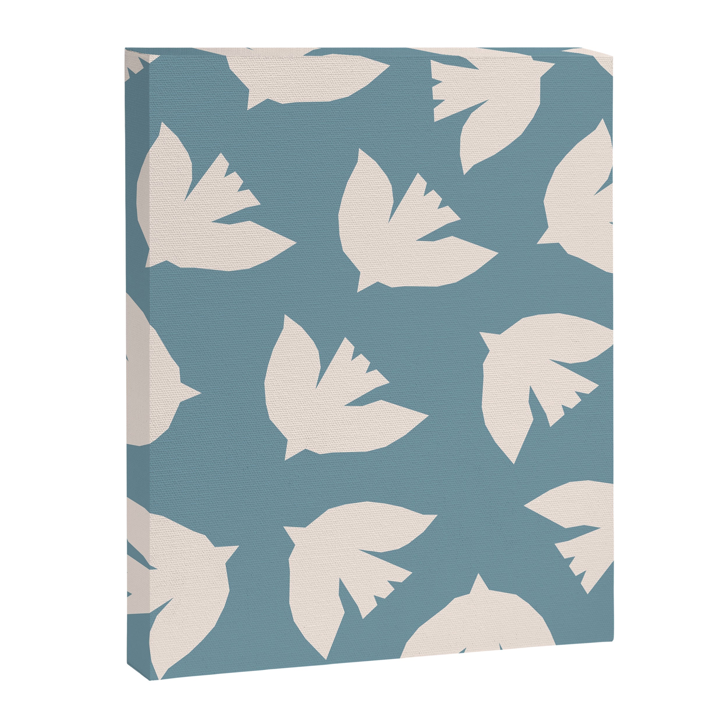 Henri Matisse Inspired Flying Doves Bird Pattern Canvas Print Gallery Image 8