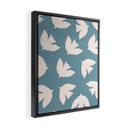 Henri Matisse Inspired Flying Doves Bird Pattern Framed Canvas Print Gallery Image 2
