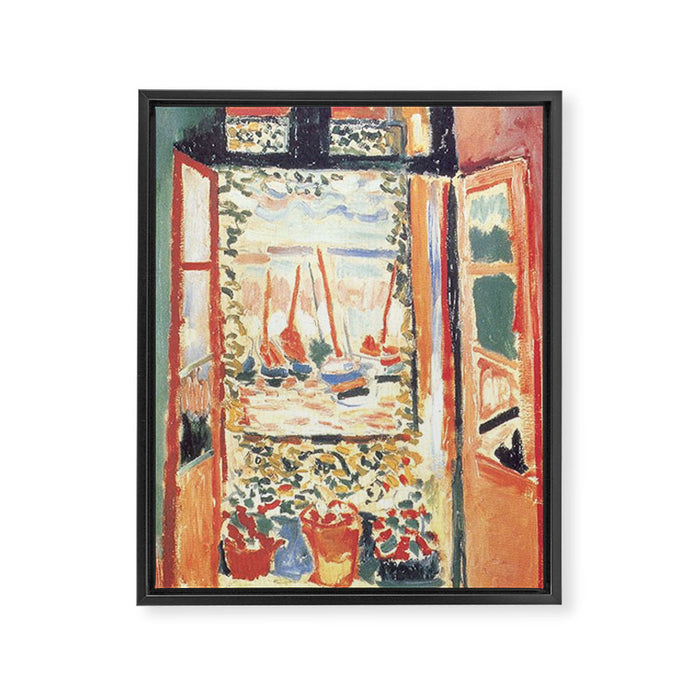 Henri Matisse Open Window at Collioure Framed Canvas Print Gallery Image 1