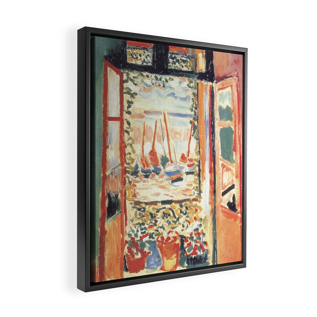 Henri Matisse Open Window at Collioure Framed Canvas Print Gallery Image 2