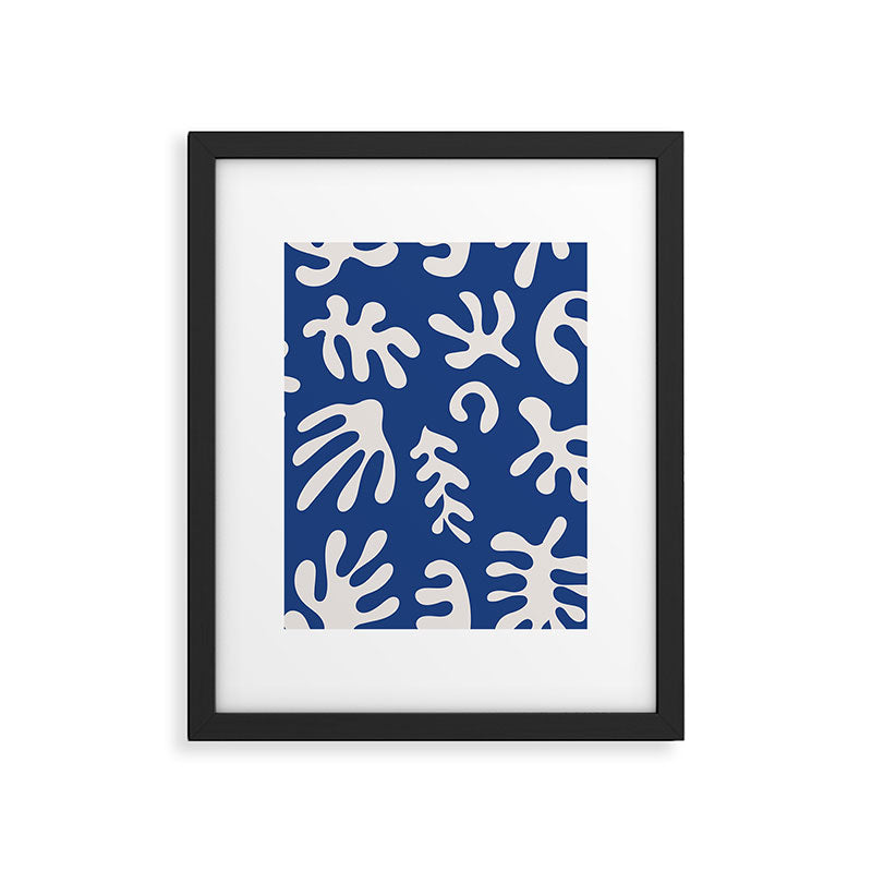 Henri Matisse Organic Cut Out Leaf Shape Pattern Framed Art Print Gallery Image 6