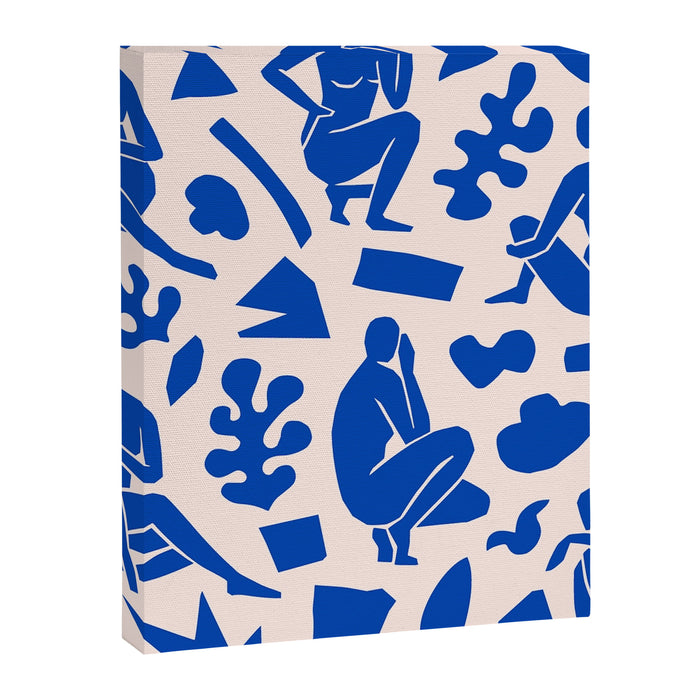 Henri Matisse The Blue Nude Cut Outs Art Pattern Canvas Print Gallery Image 1