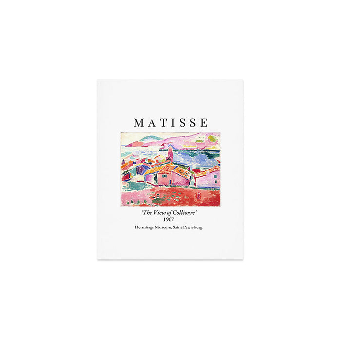 Henri Matisse 'The View of Collioure' Landscape Art Exhibition  Art Print Gallery Image 1