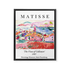 Henri Matisse 'The View of Collioure' Landscape Art Exhibition  Framed Canvas Print Gallery Image 6