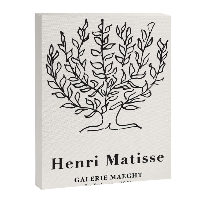 Henri Matisse 'Tree of Life' Abstract Line Art Canvas Print Gallery Image 1