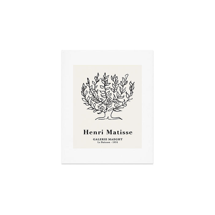 Henri Matisse 'Tree of Life' Abstract Line Art Art Print Gallery Image 1