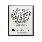 Henri Matisse 'Tree of Life' Abstract Line Art Framed Canvas Print Gallery Image 6