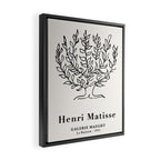 Henri Matisse 'Tree of Life' Abstract Line Art Framed Canvas Print Gallery Image 2