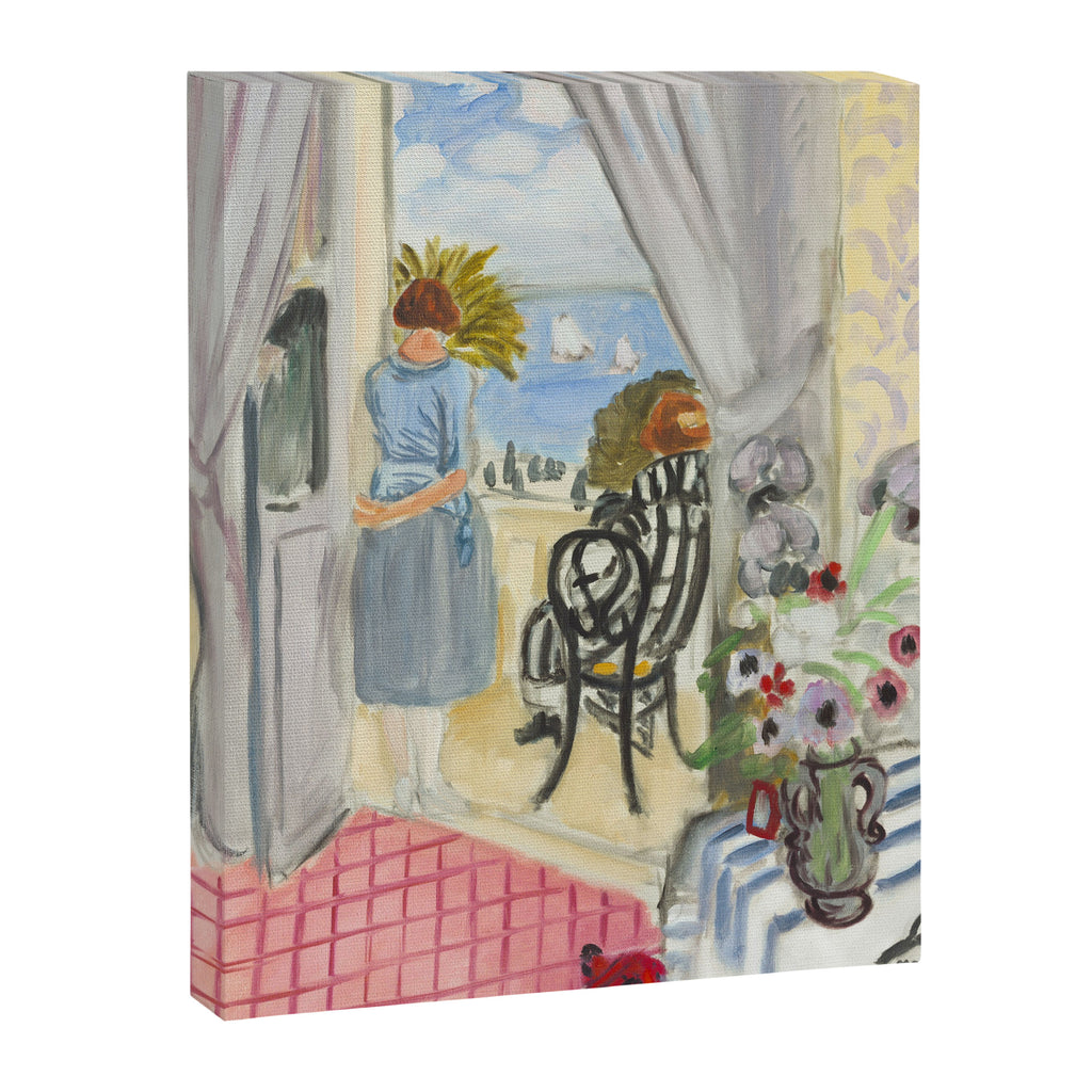 Henri Matisse Woman at The Open Window in Nice Canvas Print Gallery Image 6