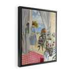 Henri Matisse Woman at The Open Window in Nice Framed Canvas Print Gallery Image 2