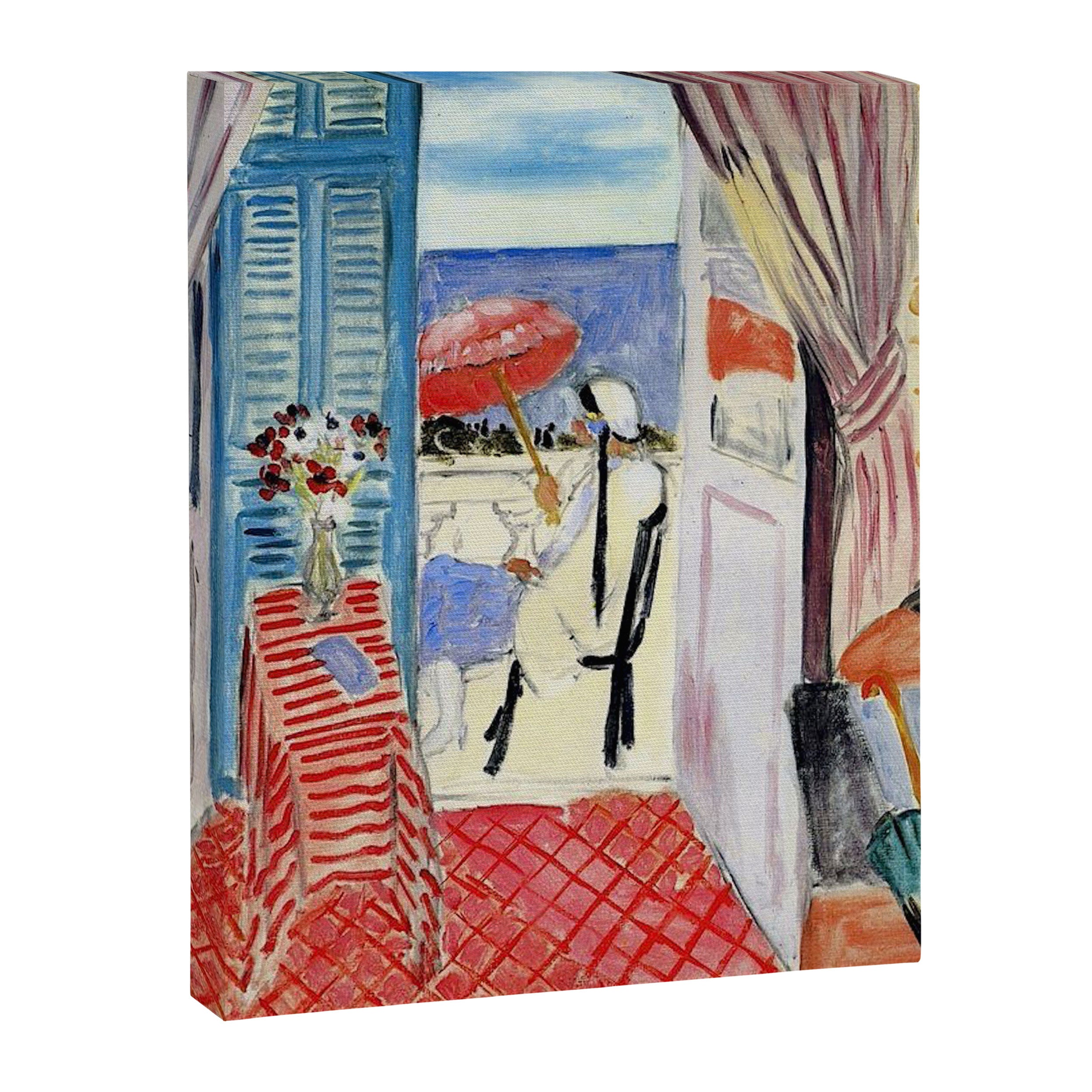 Henri Matisse Woman at The Open Window Painting Canvas Print Gallery Image 6