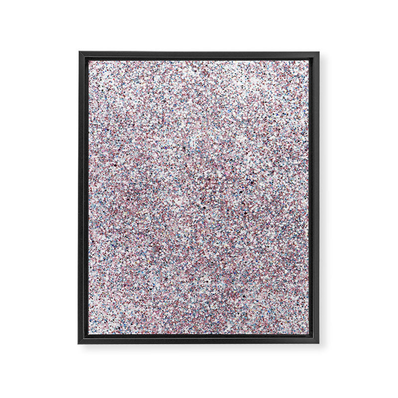 Holographic Glitter Sparkle Framed Canvas Print Gallery Image 6