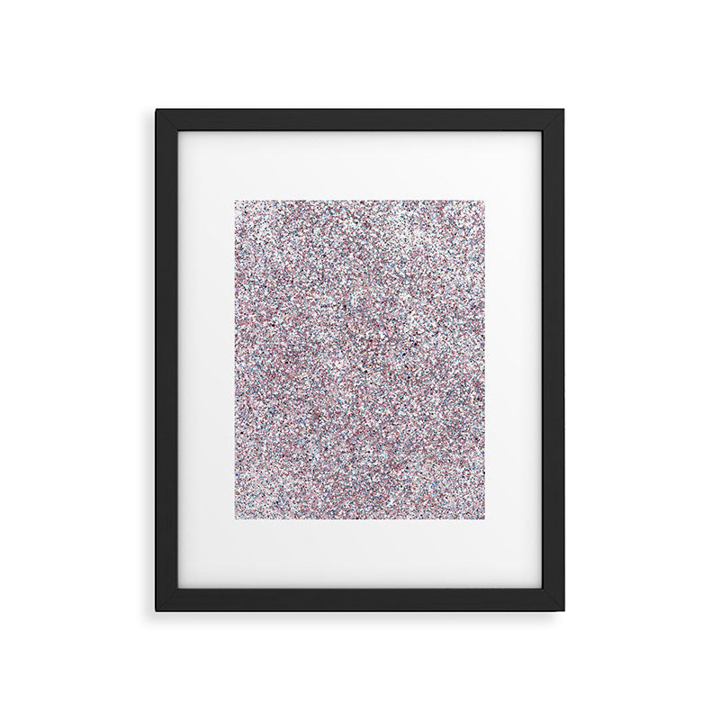 Holographic Glitter Sparkle Framed Art Print Gallery Image 4