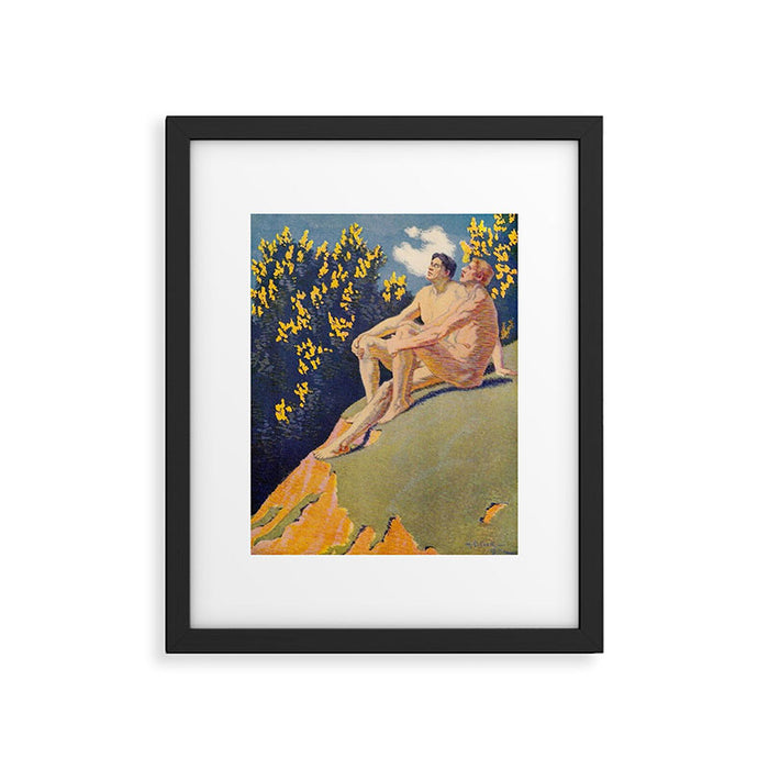 âI will sing the song of companionshipâ Leaves of Grass by Margaret Cook Framed Art Print Gallery Image 1